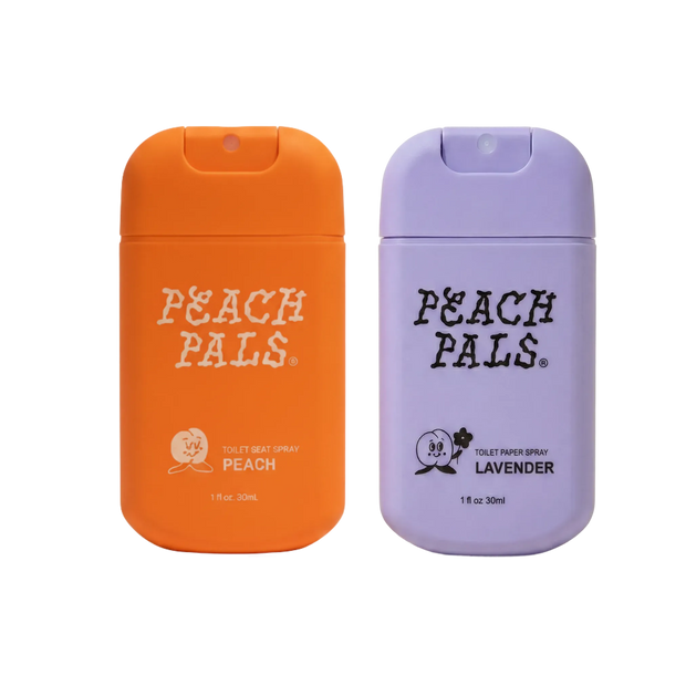 Peach Pals Seat Spray and Toilet Paper Spray bundle